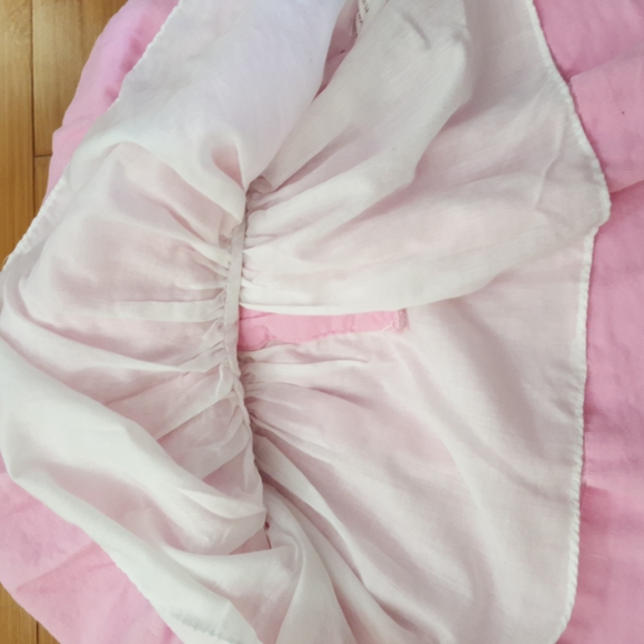 Smocked threads Cecil & Lou baby infant girls pink smocked dress Size 9 months - Picture 8 of 10